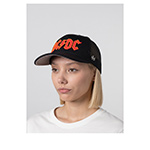 Бейсболка AMERICAN NEEDLE арт. SMU706A-ACDC ACDC Riptide Valin (черный)